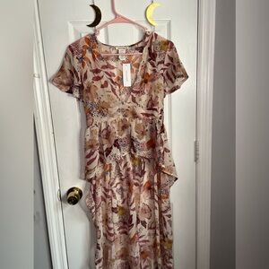 Multi layered light flowy blouse